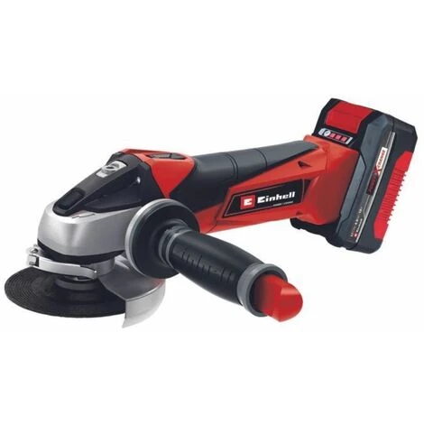 EINHELL 18 V Akku-Winkelschleifer TE-AG 18/115 Li Power X-Change | 1x Akku 4,0 Ah 1 EINHELL 18 V Akku-Winkelschleifer TE-AG 18/115 Li Power X-Change | 1x Akku 4,0 Ah