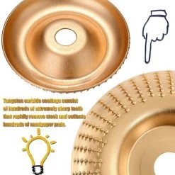 TRIOMPHE TRIOM Winkelschleifer Scheibe Schleifscheibe Carving Wolfram Schleifscheibe Winkelschleifer, Für Rotationswerkzeug Schneiden Schnitzen Formen Polieren Schleifen (Golden) 7 TRIOMPHE TRIOM Winkelschleifer Scheibe Schleifscheibe Carving Wolfram Schleifscheibe Winkelschleifer, Für Rotationswerkzeug Schneiden Schnitzen Formen Polieren Schleifen (Golden) -Winkelschleifer & Mauernutfräsen Verkäufe 52929491 3