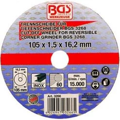 BGS TECHNIC PRO+ SCHNITT VON 105 X 16,2 X 1,5