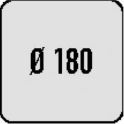 Mauernutfräse EMF 180.2 60mm 180x22,23mm 3100min-¹2300 W EIBENSTOCK -Winkelschleifer & Mauernutfräsen Verkäufe 53844545 3