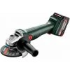 METABO® Akku-Winkelschleifer W 18 L 9-125 | 2x Akku 4,0 Ah| Ladegerät ASC 55