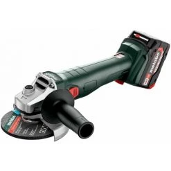 METABO® Akku-Winkelschleifer W 18 L 9-125 | 2x Akku 4,0 Ah| Ladegerät ASC 55