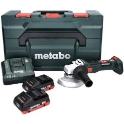 METABO® Metabo W 18 LT BL 11-125 Akku Winkelschleifer 18 V 125 Mm Brushless + 2x Akku 4,0 Ah + Ladegerät + MetaBOX 7 METABO® Metabo W 18 LT BL 11-125 Akku Winkelschleifer 18 V 125 Mm Brushless + 2x Akku 4,0 Ah + Ladegerät + MetaBOX -Winkelschleifer & Mauernutfräsen Verkäufe 54095529 3