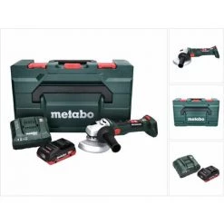 METABO® Metabo W 18 LT BL 11-125 Akku Winkelschleifer 18 V 125 Mm Brushless + 1x Akku 4,0 Ah + Ladegerät + MetaBOX