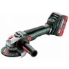 METABO® Akku-Winkelschleifer WB 18 LT BL 11-125 Quick | 2xAkku 5,5 Ah | Schnellladegerät ASC 145