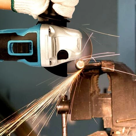 Akku-Winkelschleifer Bürstenloser 800W Ø125mm Mit Ladegerät Und 2 Batterien 8 Sägeblätter ONEVAN Kabelloses Bürstenloses Elektrowerkzeug Blau Für Makita 18V Akku 5 Akku-Winkelschleifer Bürstenloser 800W Ø125mm Mit Ladegerät Und 2 Batterien 8 Sägeblätter ONEVAN Kabelloses Bürstenloses Elektrowerkzeug Blau Für Makita 18V Akku – Bild 5