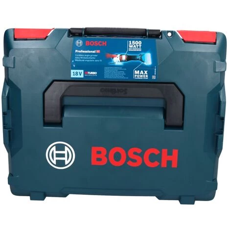 Bosch GWS 18V-15 SC Professional Akku Winkelschleifer 18 V 125 Mm Brushless + 2x Akku 2,0 Ah + Ladegerät + L-BOXX 4 Bosch GWS 18V-15 SC Professional Akku Winkelschleifer 18 V 125 Mm Brushless + 2x Akku 2,0 Ah + Ladegerät + L-BOXX – Bild 4
