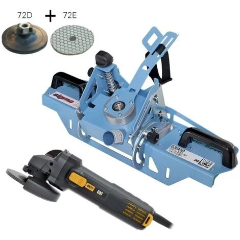 FLIESENBEARBEITUNG SIGMA SIMPLE BEVEL 36A5D + WINKELSCHLEIFER CAT DX37 1 FLIESENBEARBEITUNG SIGMA SIMPLE BEVEL 36A5D + WINKELSCHLEIFER CAT DX37