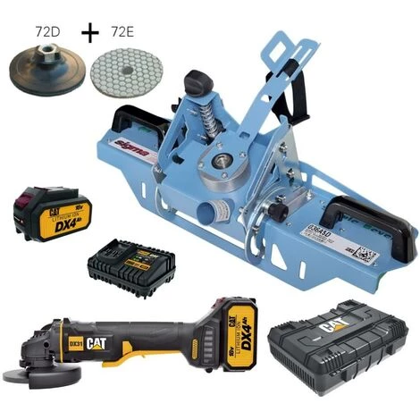 FLIESENBEARBEITUNG SIGMA SIMPLE BEVEL 36A5D + WINKELSCHLEIFER CAT DX31B 1 FLIESENBEARBEITUNG SIGMA SIMPLE BEVEL 36A5D + WINKELSCHLEIFER CAT DX31B