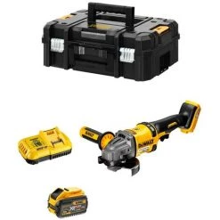Winkelschleifer DeWALT DCG414X1 FlexVolt (1 X 54V/18V 9,0 Ah + DCB118 + TSTAK II)