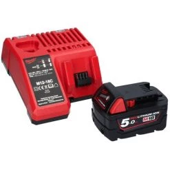 Milwaukee M18 FSAGV115XPDB-501X Akku Winkelschleifer 18 V 115 Mm Brushless + 1x Akku 5,0 Ah + Ladegerät + HD Box -Winkelschleifer & Mauernutfräsen Verkäufe 57876747 4