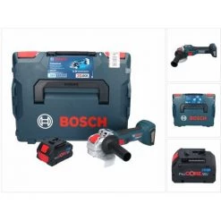 Bosch GWS 18V-15 SC Professional Akku Winkelschleifer 18 V 125 Mm Brushless + 1x ProCORE Akku 5,5 Ah + L-Boxx - Ohne Ladegerät