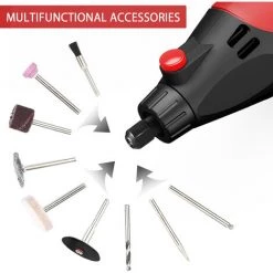 LIFCAUSAL AC Rotary Tool Kit Elektroschleifer 6 Variable Geschwindigkeiten 8000–35000 U / Min 170 W Zum Polieren, Schnitzen Und Formen Mit Tragetasche 7 LIFCAUSAL AC Rotary Tool Kit Elektroschleifer 6 Variable Geschwindigkeiten 8000–35000 U / Min 170 W Zum Polieren, Schnitzen Und Formen Mit Tragetasche -Winkelschleifer & Mauernutfräsen Verkäufe 58377285 3