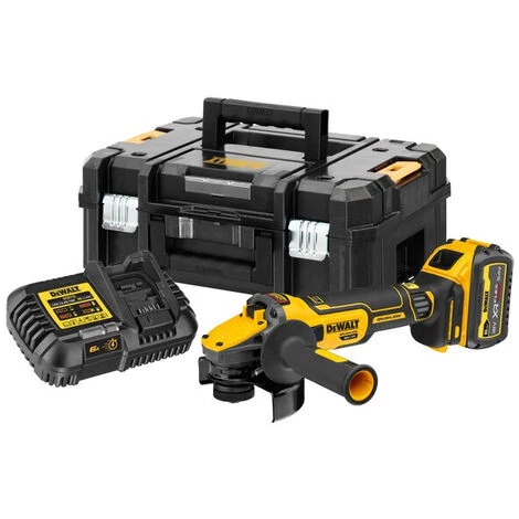 DEWALT 125 Mm XR 18V 6Ah Li-Ion Grinder - DCG409T1-QW 1 DEWALT 125 Mm XR 18V 6Ah Li-Ion Grinder - DCG409T1-QW