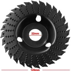 THSINDE Winkelschleifer Schleifscheibe 28 Zahne Holzschleifscheibe Schleifscheibe Holzbearbeitung Holzformscheibe,2pcs -Winkelschleifer & Mauernutfräsen Verkäufe 59201355 3