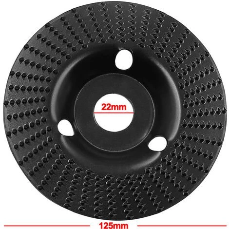THSINDE Holzbearbeitung Schleifformung Dornscheibe 125 Typ Winkelschleifer Schleifscheibe Holzschleifblatt Formung Feilenscheibe Rundschleifscheibe 125mm Plansägezahntyp 4 THSINDE Holzbearbeitung Schleifformung Dornscheibe 125 Typ Winkelschleifer Schleifscheibe Holzschleifblatt Formung Feilenscheibe Rundschleifscheibe 125mm Plansägezahntyp – Bild 4