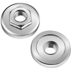 THSINDE 100 Typ Silber Winkelschleifer Druckplatte Modifizierte Schiene Druckplattenabdeckung Sechskantmutter Zubehör Schleifwerkzeug Silber 100 Typ Winkelschleifer Druckplatte- -Winkelschleifer & Mauernutfräsen Verkäufe 59201455 4
