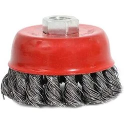 Set Mit 4 Winkelschleiferbürsten, Flexibler Stahl, Durchmesser: 75 Mm, Durchmesser: 100 Mm, M14 THSINDE -Winkelschleifer & Mauernutfräsen Verkäufe 59299879 3