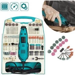 UISEBRT 226-tlg Mini-Winkelschleifer Set - Multifunktionswerkzeug Mit Flexiblem Schaft (226-tlg)