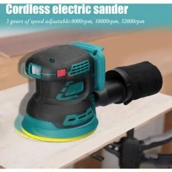 ASUPERMALL Akku-Elektroschleifer 8000/10000/12000 U / Min 3-Gang-Getriebe Einstellbarer Holzschleifer Polierer Multifunktionale Polierschleifmaschine Kompatibel Mit Makita-Akku 9 ASUPERMALL Akku-Elektroschleifer 8000/10000/12000 U / Min 3-Gang-Getriebe Einstellbarer Holzschleifer Polierer Multifunktionale Polierschleifmaschine Kompatibel Mit Makita-Akku -Winkelschleifer & Mauernutfräsen Verkäufe 60284946 5