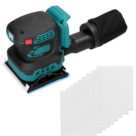 ASUPERMALL Akku-Elektroschleifer 8000/10000/12000 U / Min 3-Gang-Getriebe Einstellbarer Holzschleifer Polierer Multifunktionale Polierschleifmaschine Kompatibel Mit Makita-Akku 1 ASUPERMALL Akku-Elektroschleifer 8000/10000/12000 U / Min 3-Gang-Getriebe Einstellbarer Holzschleifer Polierer Multifunktionale Polierschleifmaschine Kompatibel Mit Makita-Akku