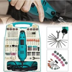 UISEBRT 226-tlg Mini-Winkelschleifer Set - Multifunktionswerkzeug Mit Flexiblem Schaft (226-tlg)