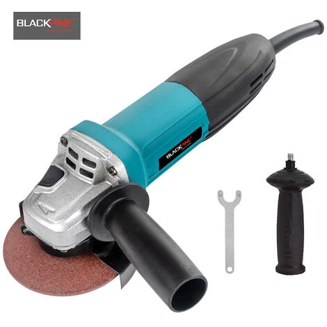 BLACKPINE - 125 Mm GA5034 Winkelschleifer Mit Kabel - Lieferung Mit Seitengriff 800 W 11000 U / Min 1 BLACKPINE - 125 Mm GA5034 Winkelschleifer Mit Kabel - Lieferung Mit Seitengriff 800 W 11000 U / Min