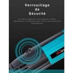 BLACKPINE - 125 Mm GA5034 Winkelschleifer Mit Kabel - Lieferung Mit Seitengriff 800 W 11000 U / Min 9 BLACKPINE - 125 Mm GA5034 Winkelschleifer Mit Kabel - Lieferung Mit Seitengriff 800 W 11000 U / Min -Winkelschleifer & Mauernutfräsen Verkäufe 60739597 5