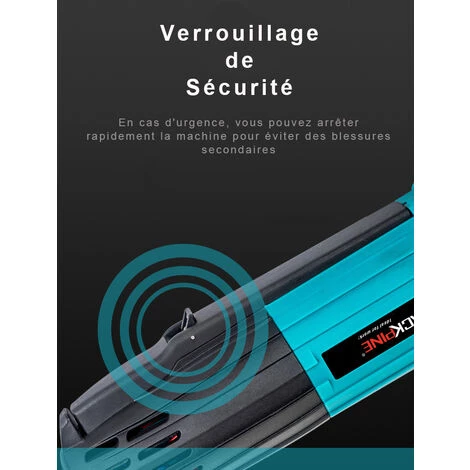 BLACKPINE - 125 Mm GA5034 Winkelschleifer Mit Kabel - Lieferung Mit Seitengriff 800 W 11000 U / Min 5 BLACKPINE - 125 Mm GA5034 Winkelschleifer Mit Kabel - Lieferung Mit Seitengriff 800 W 11000 U / Min – Bild 5