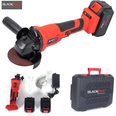 BLACKPINE - 125mm Bürstenloser Akku-Winkelschleifer Akku 21V 2.0Ah Drehzahl 8000r/min 1 BLACKPINE - 125mm Bürstenloser Akku-Winkelschleifer Akku 21V 2.0Ah Drehzahl 8000r/min