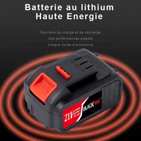 BLACKPINE - 125mm Bürstenloser Akku-Winkelschleifer Akku 21V 2.0Ah Drehzahl 8000r/min 3 BLACKPINE - 125mm Bürstenloser Akku-Winkelschleifer Akku 21V 2.0Ah Drehzahl 8000r/min – Bild 3