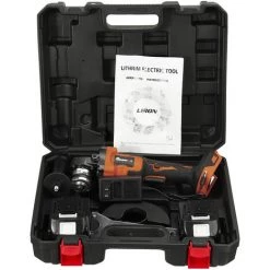 MUSTOOL 125mm Akku Winkelschleifer Trennschleifer Schleifmaschine Orange Mit 2 Batterien -Winkelschleifer & Mauernutfräsen Verkäufe 61228560 4