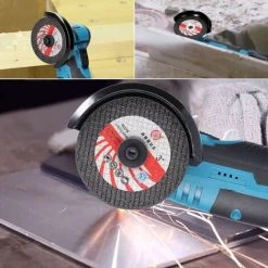 ASUPERMALL 19500 U/min-Akku-Winkelschleifer-Staubgeschützter Elektroschleifer-Bürstenloser Motor-Zwei Elektrische Komponenten Und Eine Ladung-Mit Zwei Trennscheiben -Winkelschleifer & Mauernutfräsen Verkäufe 63735580 3