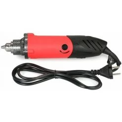 LIFCAUSAL 240W Multifunktionaler Elektrischer Schleifbohrer 6-Gang-Poliermaschine Mit Variabler Drehzahl Zum Fr?sen, Polieren, Gravieren, AC220V EU