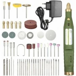 LIFCAUSAL Multifunktionaler Mini-Elektroschleifer Mit Variabler Drehzahl Und Zubehör-Kit Bohrmaschine Schleifen Fräsen Gravieren Polierwerkzeuge AC100-240V EU-Stecker 9 LIFCAUSAL Multifunktionaler Mini-Elektroschleifer Mit Variabler Drehzahl Und Zubehör-Kit Bohrmaschine Schleifen Fräsen Gravieren Polierwerkzeuge AC100-240V EU-Stecker -Winkelschleifer & Mauernutfräsen Verkäufe 63812950 5