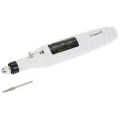 SUPERSELLER 14 Stück 100V-240V Drehzahlregelung Mini-Elektroschleifer Set Elektrobohrer Polieren Jade Schnitzmaschine Kleine Holzschnitzerei Gravierstift Europäischen Standard Weiß 239 -Winkelschleifer & Mauernutfräsen Verkäufe 64683569 5