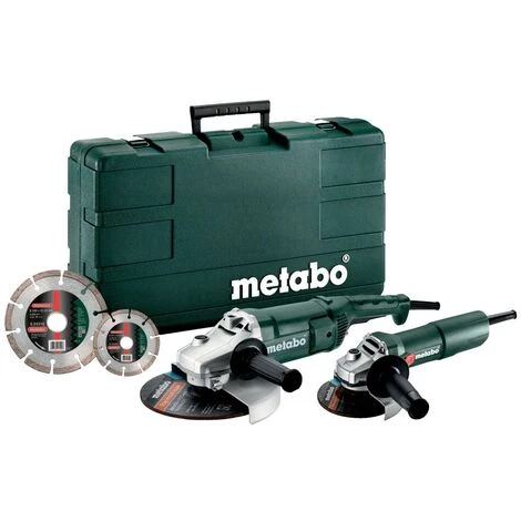 METABO® Metabo Combo Set Winkelschleifer WE2200-230 + W750-125 - 685172510 1 METABO® Metabo Combo Set Winkelschleifer WE2200-230 + W750-125 - 685172510
