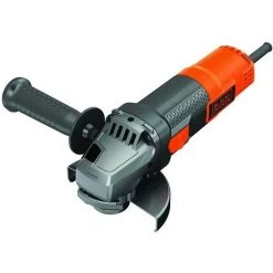 BLACK & DECKER BLACK+DECKER BEG220K Einhand Winkelschleifer 900W - Ø 125 Mm Mit Sanftanlauf - Mit Koffer