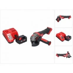 .MILWAUKEE. Milwaukee M18 FSAGV115XPDB-401 Akku Winkelschleifer 18 V 115 Mm Brushless + 1x Akku 4,0 Ah + Ladegerät