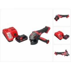 .MILWAUKEE. Milwaukee M18 FSAGV115XPDB-301 Akku Winkelschleifer 18 V 115 Mm Brushless + 1x Akku 3,0 Ah + Ladegerät