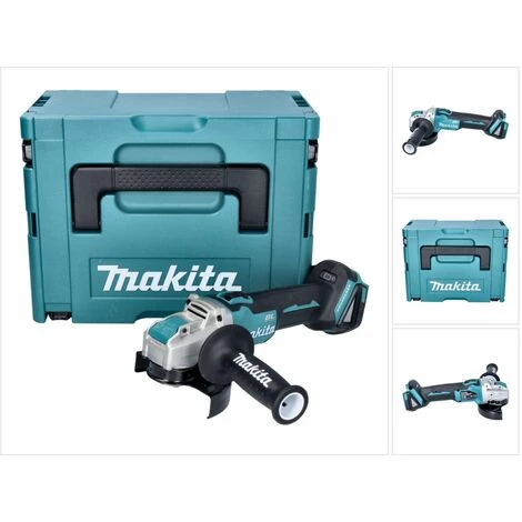 Makita DGA 521 ZX1J Akku Winkelschleifer 18 V 125 Mm X-LOCK Brushless + Makpac - Ohne Akku, Ohne Ladegerät 1 Makita DGA 521 ZX1J Akku Winkelschleifer 18 V 125 Mm X-LOCK Brushless + Makpac - Ohne Akku, Ohne Ladegerät