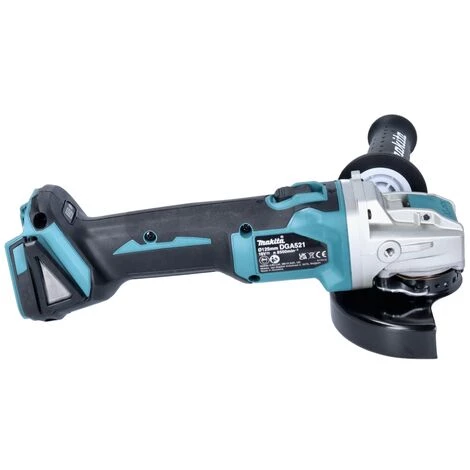 Makita DGA 521 RT1X1 Akku Winkelschleifer 18 V 125 Mm X-LOCK Brushless + 1x Akku 5,0 Ah + Ladegerät 5 Makita DGA 521 RT1X1 Akku Winkelschleifer 18 V 125 Mm X-LOCK Brushless + 1x Akku 5,0 Ah + Ladegerät – Bild 5