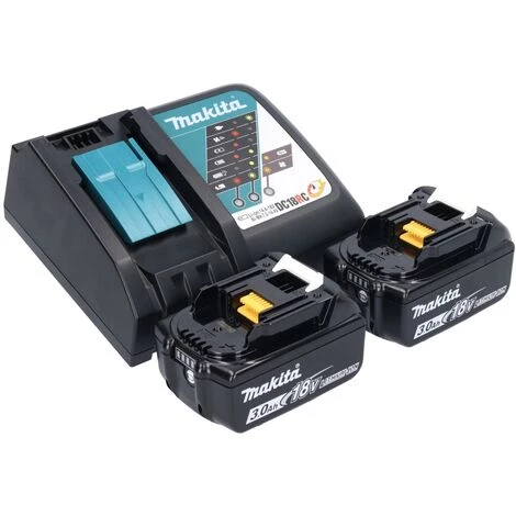 Makita DGA 521 RFX1 Akku Winkelschleifer 18 V 125 Mm X-LOCK Brushless + 2x Akku 3,0 Ah + Ladegerät 4 Makita DGA 521 RFX1 Akku Winkelschleifer 18 V 125 Mm X-LOCK Brushless + 2x Akku 3,0 Ah + Ladegerät – Bild 4