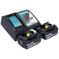 Makita DGA 521 RTX1J Akku Winkelschleifer 18 V 125 Mm X-LOCK Brushless + 2x Akku 5,0 Ah + Ladegerät + Makpac -Winkelschleifer & Mauernutfräsen Verkäufe 65906841 5