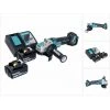 Makita DGA 521 RGX1 Akku Winkelschleifer 18 V 125 Mm X-LOCK Brushless + 2x Akku 6,0 Ah + Ladegerät