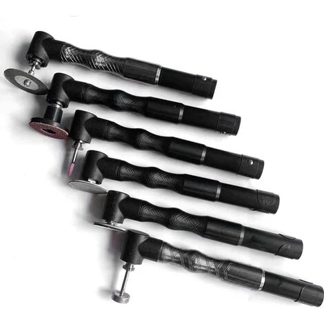 HAPPYSHOPPING 90°-Winkel-Kompaktmühlenschleifer Multifunktions-Elektroschleifmaschine Mehrzweck-Poliergerät Mit 3-mm-Spannzange, Schwarz 5 HAPPYSHOPPING 90°-Winkel-Kompaktmühlenschleifer Multifunktions-Elektroschleifmaschine Mehrzweck-Poliergerät Mit 3-mm-Spannzange, Schwarz – Bild 5