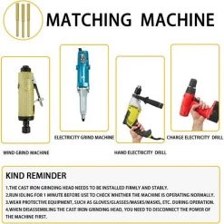 ILOVEMILAN 5 X Diamant-Kettensägenschärfer, Superharte, Titanbeschichtete Schleifscheibe, Kettensägen-Schleifstein, 5/32 Zoll, 4 Mm -Winkelschleifer & Mauernutfräsen Verkäufe 65948424 4