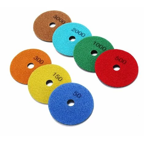 ILOVEMILAN 10er-Pack 10 Cm Diamant-Polierpads – Nassschleifblätter Diamant-Nassschleifblätter Steinpolierblätter Marmor Granitfliesen Aufgearbeitete Weiche Polierblätter (Maschenweite 50) 5 ILOVEMILAN 10er-Pack 10 Cm Diamant-Polierpads – Nassschleifblätter Diamant-Nassschleifblätter Steinpolierblätter Marmor Granitfliesen Aufgearbeitete Weiche Polierblätter (Maschenweite 50) – Bild 5