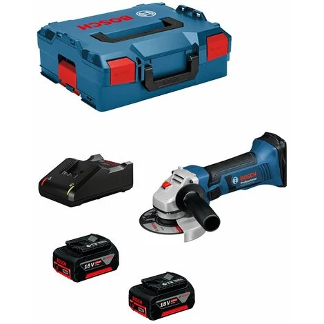 Winkelschleifer BOSCH GWS 18-125 V-LI (2 X 4,0 Ah + GAL18V-40 + L-Boxx 136) 1 Winkelschleifer BOSCH GWS 18-125 V-LI (2 X 4,0 Ah + GAL18V-40 + L-Boxx 136)