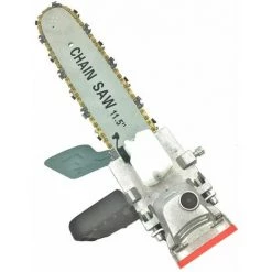 LIFCAUSAL Universal-Elektrokettensägen-Halterungsset Kettensägenkonverter Aus Kohlenstoffstahl Für Winkelschleifer (mehrfarbig)